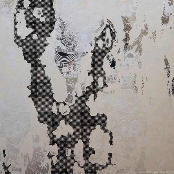 Celestial Dragon   Torn Plaid Marshmallow On Chrome Mylar ...