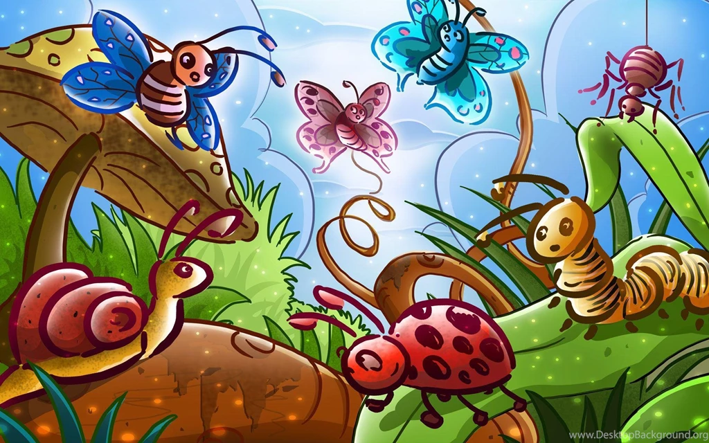 Cute Bugs >> HD Wallpaper, Get It Now!