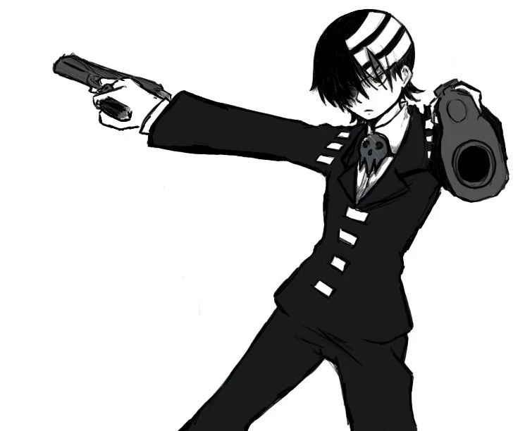 Death The Kid By RosarySnowdrop On DeviantArt