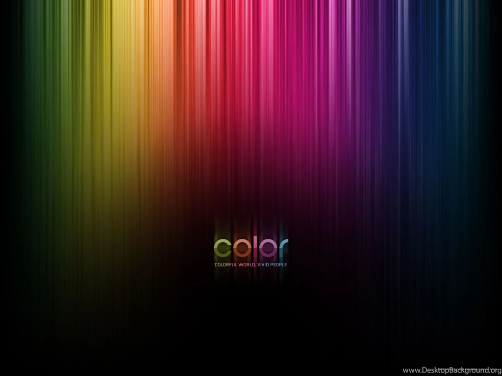Impressive Wallpapers Of Color Spectrum And Rainbow