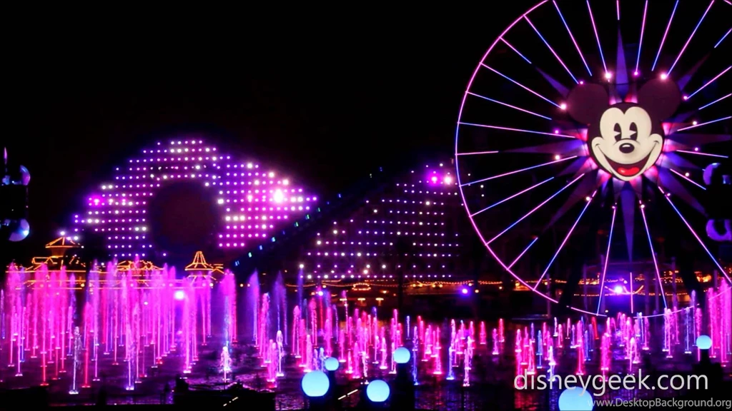 DCA: World Of Color Celebrate! Disneyland Exit Clip YouTube