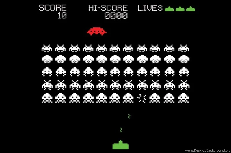 Space Invaders Wallpapers Wall Mural