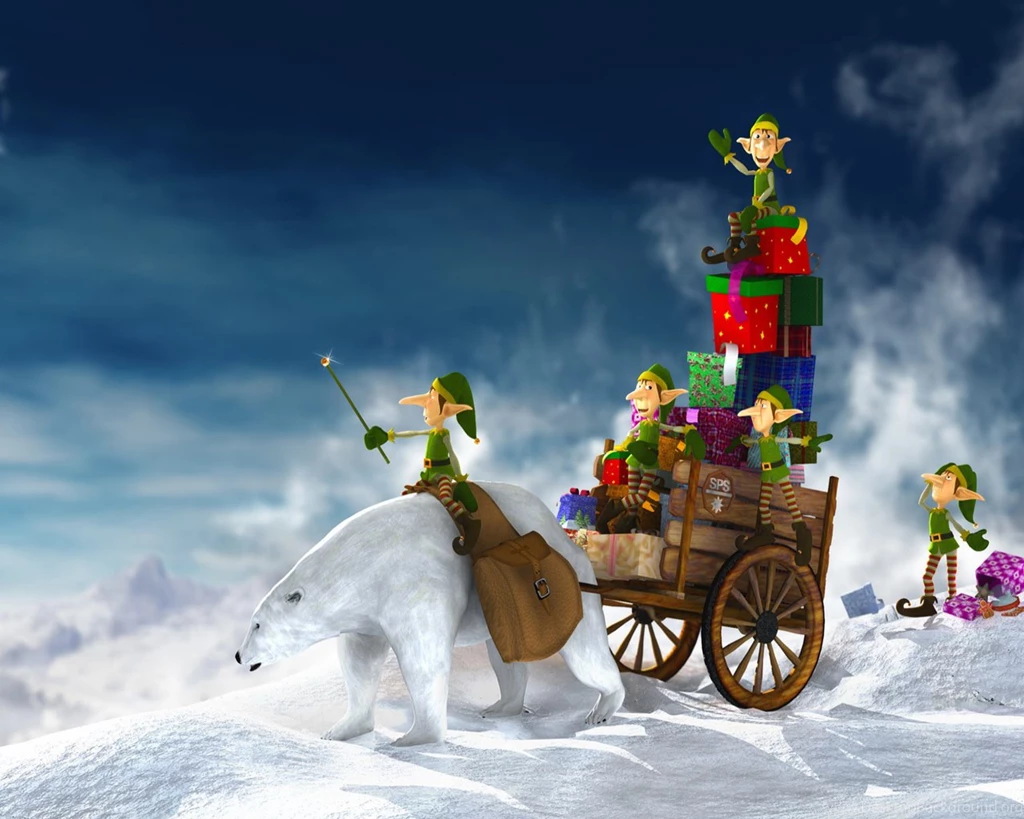 Christmas Backgrounds Wallpapers 3d Snow