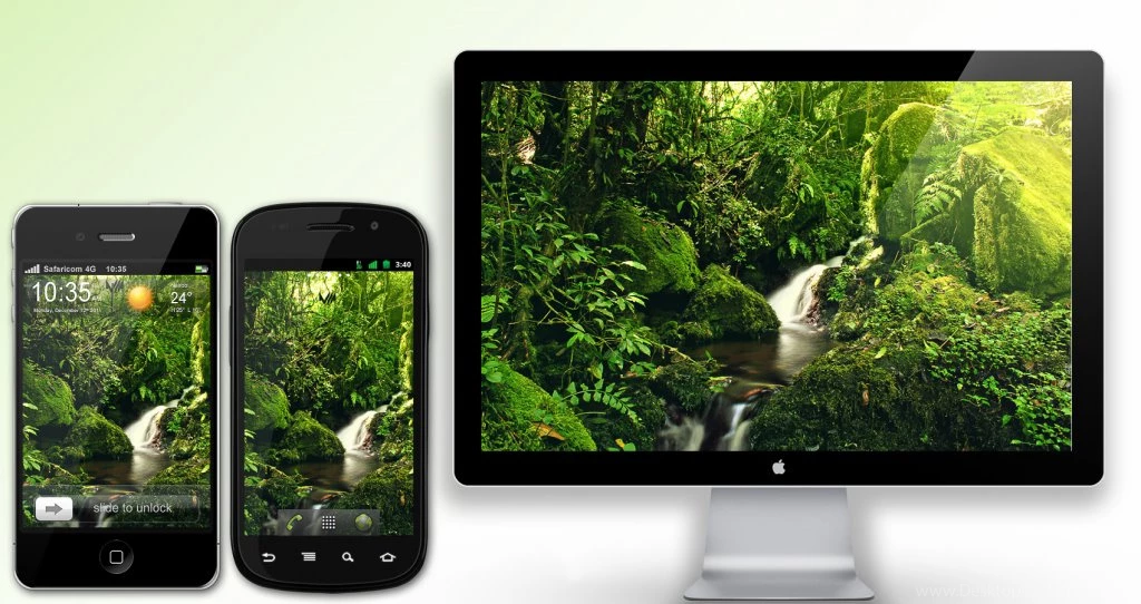 Freebies: Kilimanjaro Streams Wallpapers