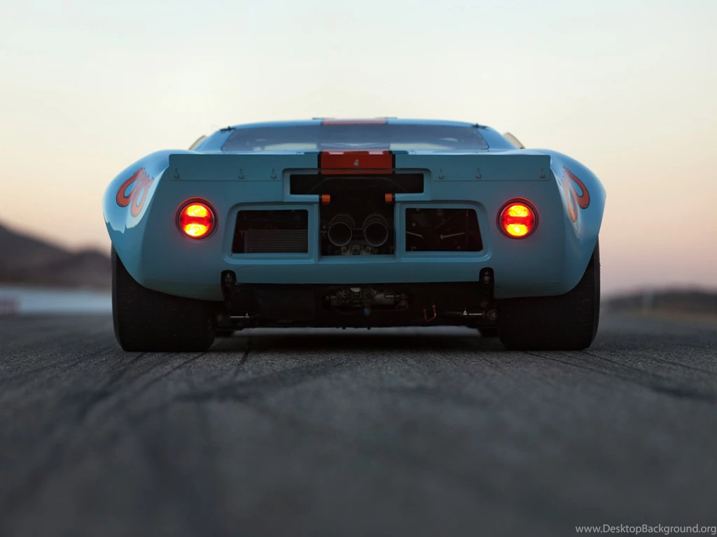 1968 Ford GT40 Gulf Oil Le Mans Race Racing Supercar Classic Gd ...