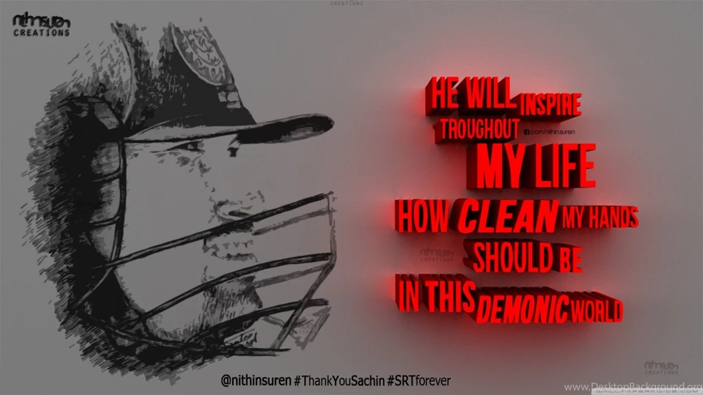 Inspired From Sachin Tendulkar_nithinsuren HD Desktop Wallpapers ...