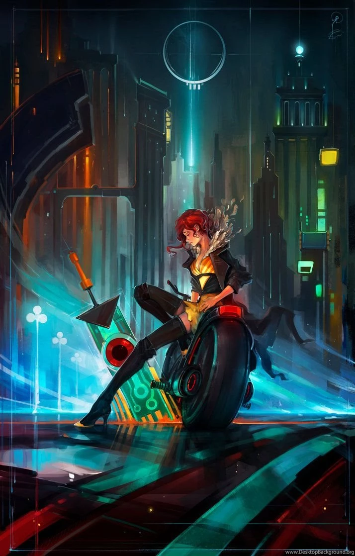 Transistor By Haryarti On DeviantART (714x1118) Phone Wallpapers ...