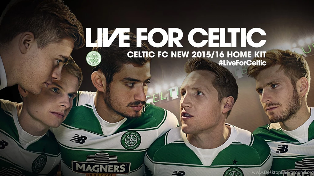 Celtic FC 2015 2016 New Balance Home Kit Wallpapers