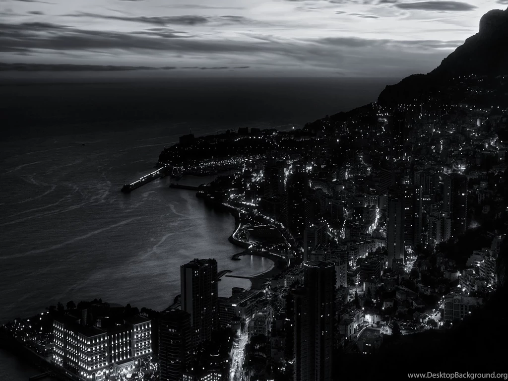 Black And White City