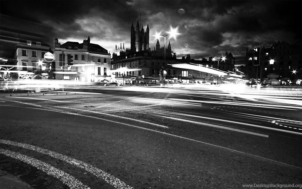 Black And White City Wallpapers HD