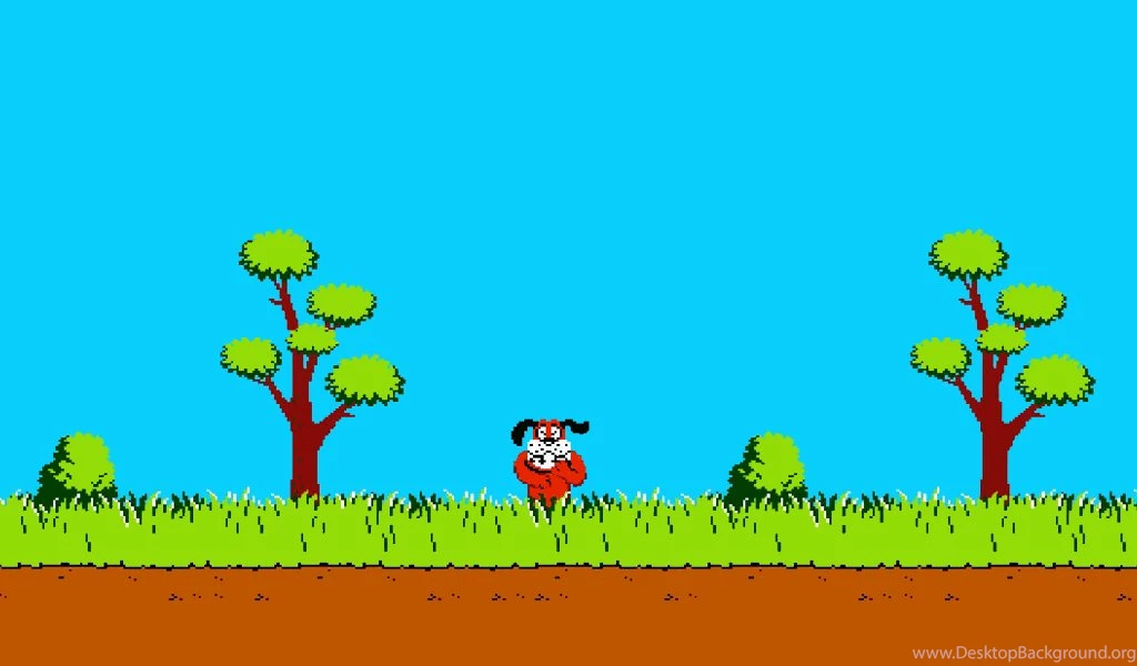 Nintendo Video Games Trees Nes Game Console Grass