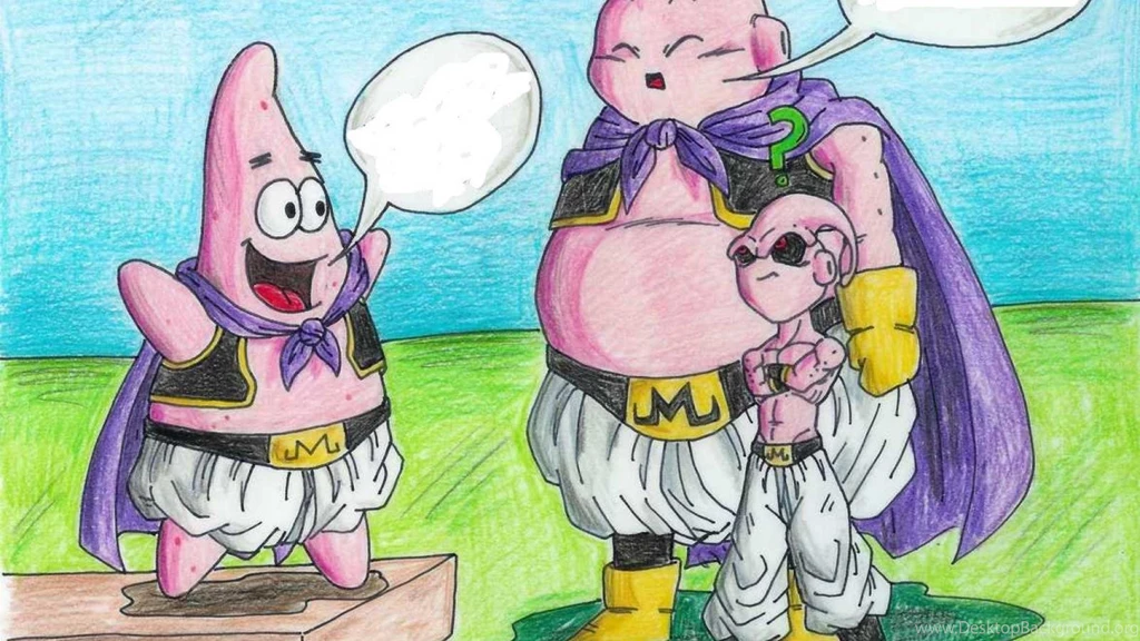 Buu Dragon Ball Z Patrick Star Spongebob Squarepants Crossovers ...