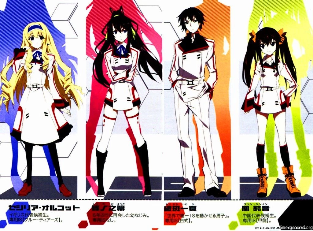 Download Infinite Stratos Wallpapers 1024x755