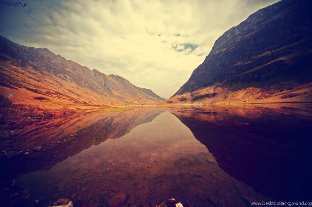 Scottish Landscape Vintage By Nskayerz On DeviantArt