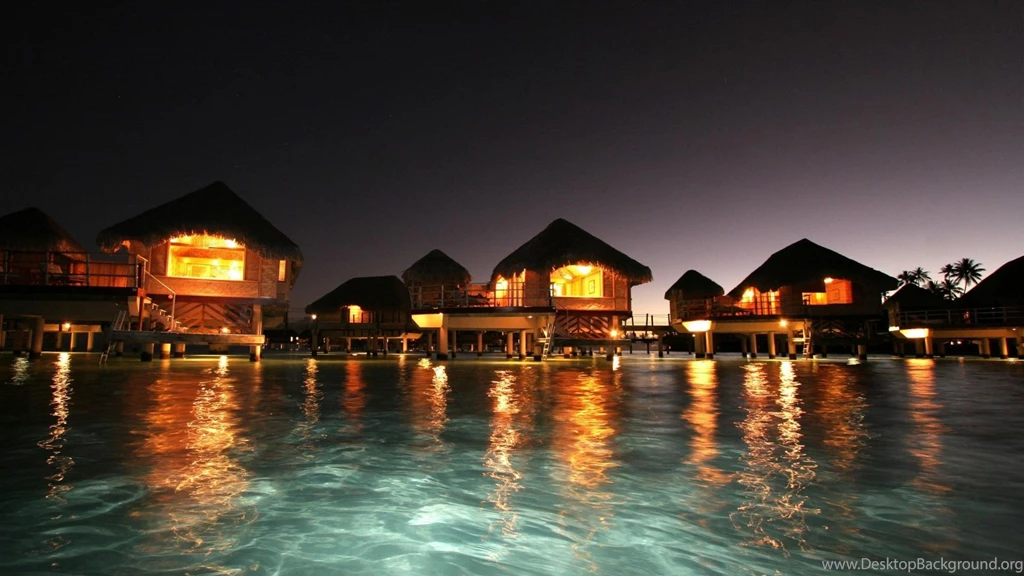 Ocean Night Maldives Wallpapers