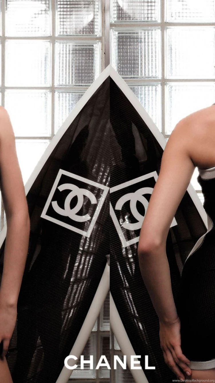 Download Wallpapers 750x1334 Chanel, Girl, Surfing, Board, Style ...