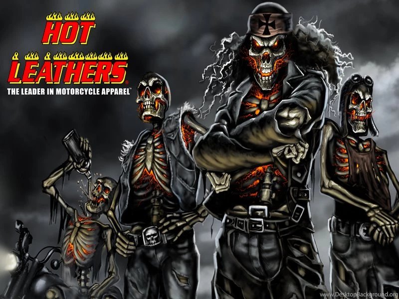 Biker Wallpapers And Motorcycle Desktops, Skull Wallpapers And 2nd ...