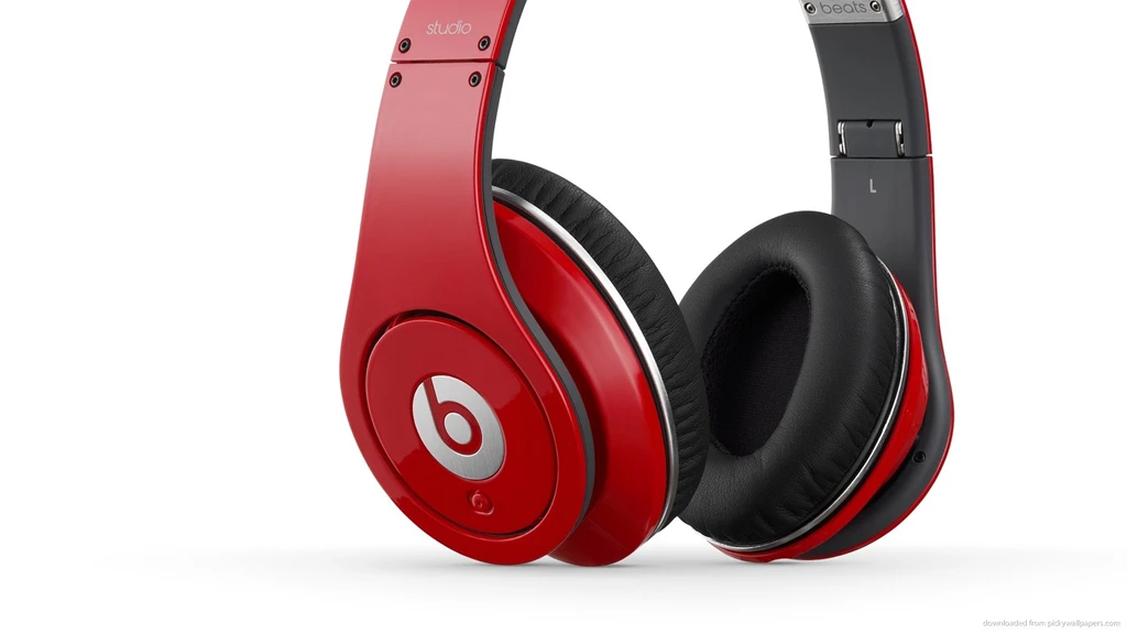 Beats By Dre Studio Red Left Wallpapers For iPhone 3G/3GS