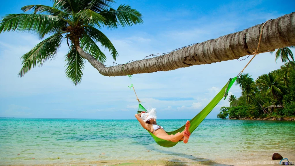 Tropical Beach Wallpapers Hammock