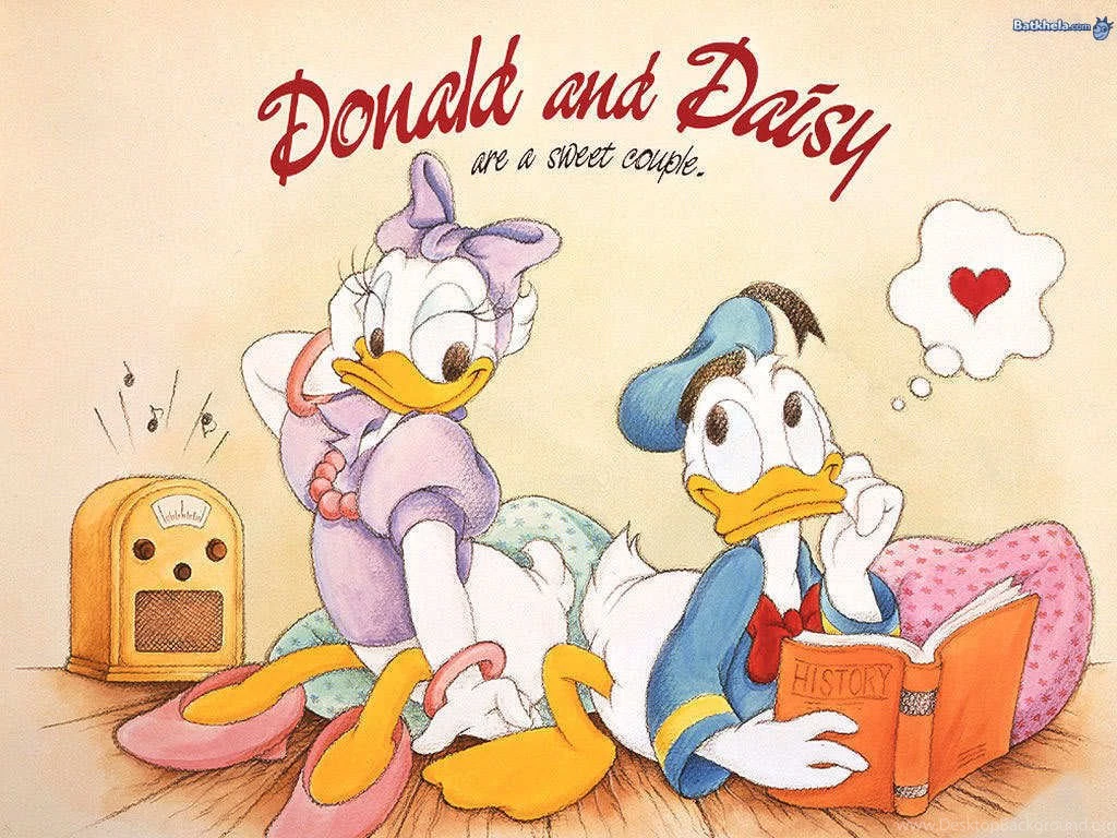 Donald And Daisy,Vintage Disney Wallpapers Classic Disney ...