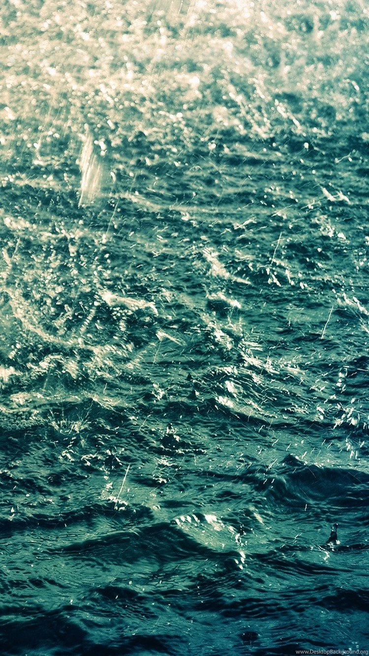 Nature iPhone 6 Wallpapers   Sea Rain Water iPhone 6 Wallpapers ...