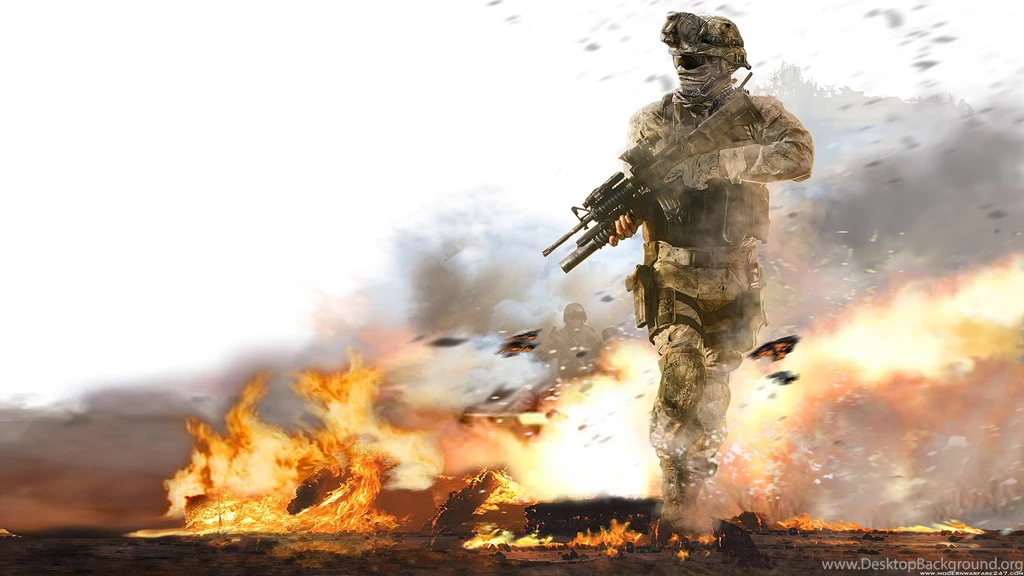 Modern Warfare 2 Fire Wallpapers