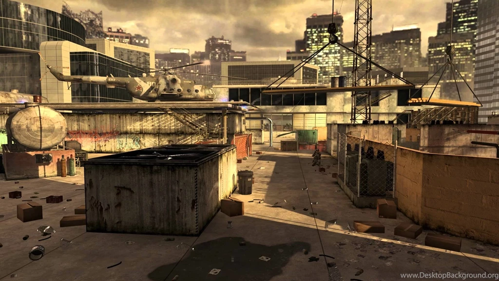 Modern Warfare 2 Highrise Dreamscene Video Wallpapers YouTube