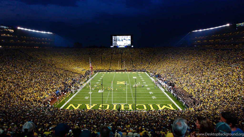 Wallpapers Michigan Wolverines Pi Stadium 2789068.8 4653x2618 ...