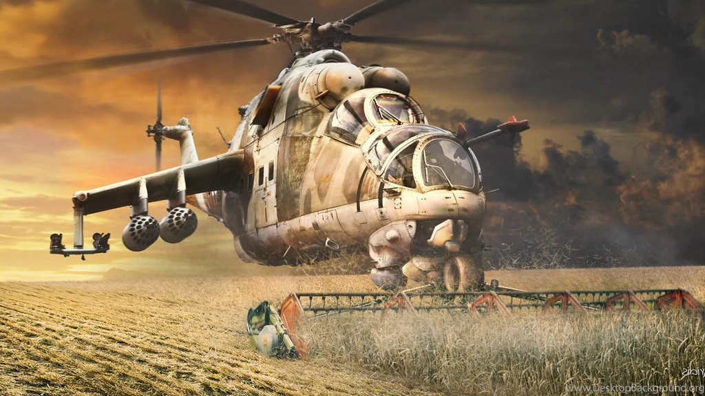 Artwork, Helicopters, Humor, Mil Mi 24 Wallpapers HD / Desktop And ...