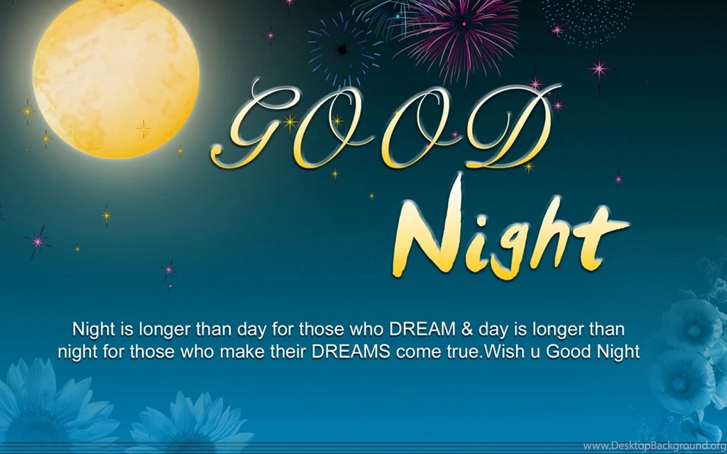 Good Night Sweet Dream High Resolution For Desktop With Quotes ...