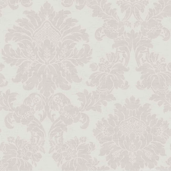 Purple Grey Textured Damask Lt6907 Wallpapers By York