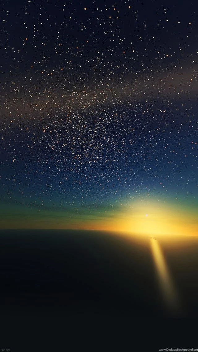 Horizon Sunrise Shining Star Field iPhone 5 Wallpapers / IPod ...