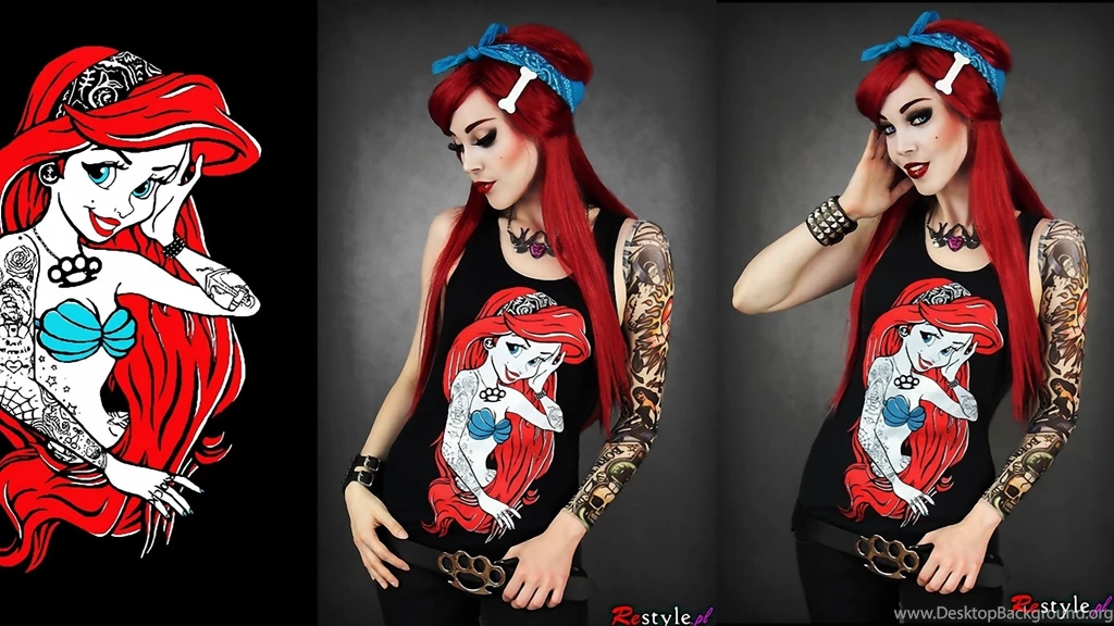 1920x1080 Kat Von D, Tattoo Artist, Ariel, Tattos, Kat Von D Ariel ...