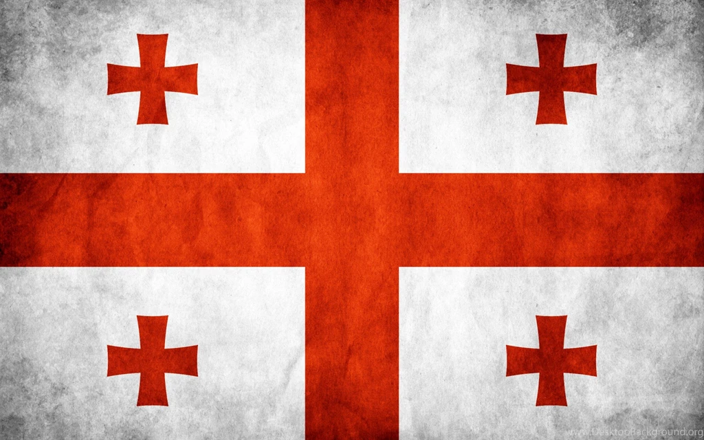 Georgia Flag Widescreen Wallpapers