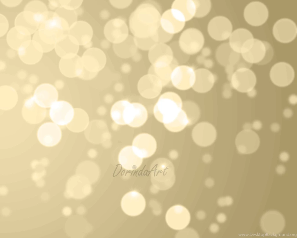 Bokeh Backgrounds Digital Print Gold Christmas By DorindaArt