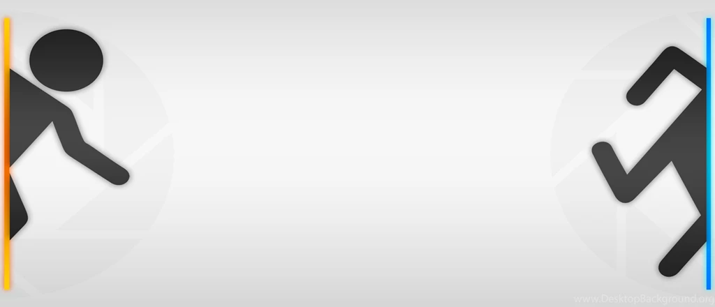 Portal Dual Monitor Wallpapers Wallpapers Zone