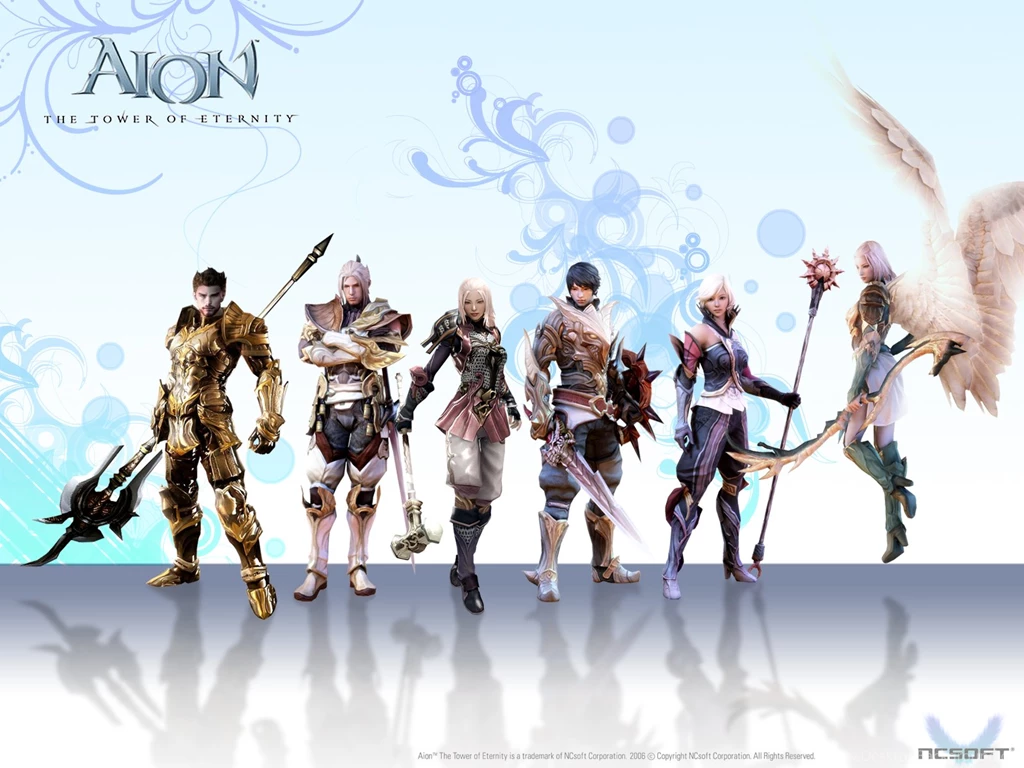 Aion Gameplay Wallpaper.