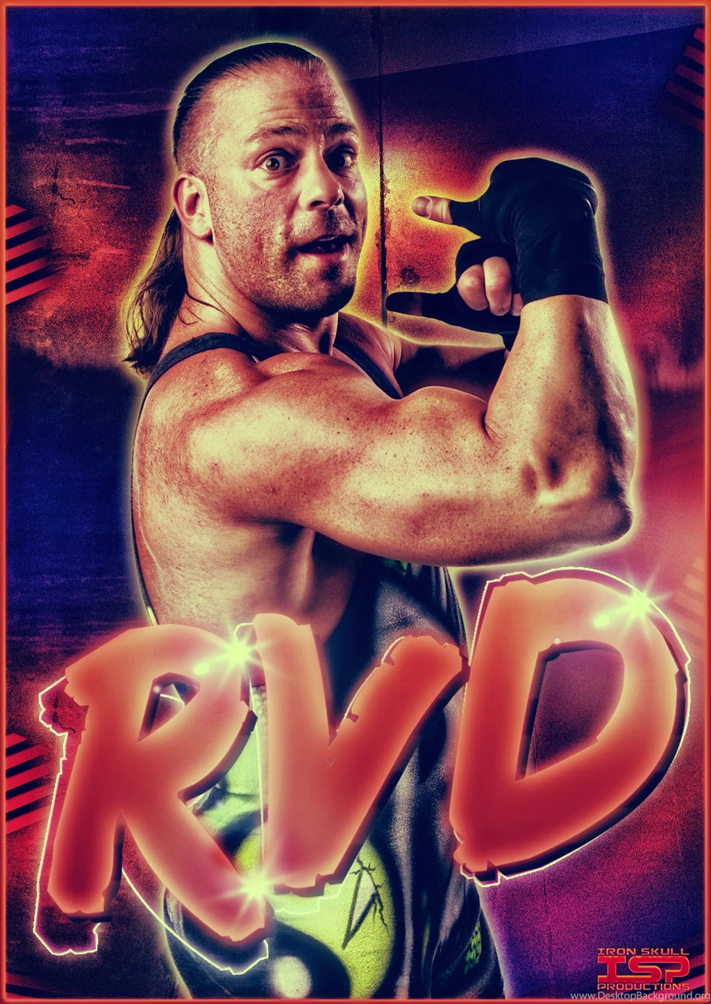 ROB VAN DAM   Poster By TheIronSkull On DeviantArt