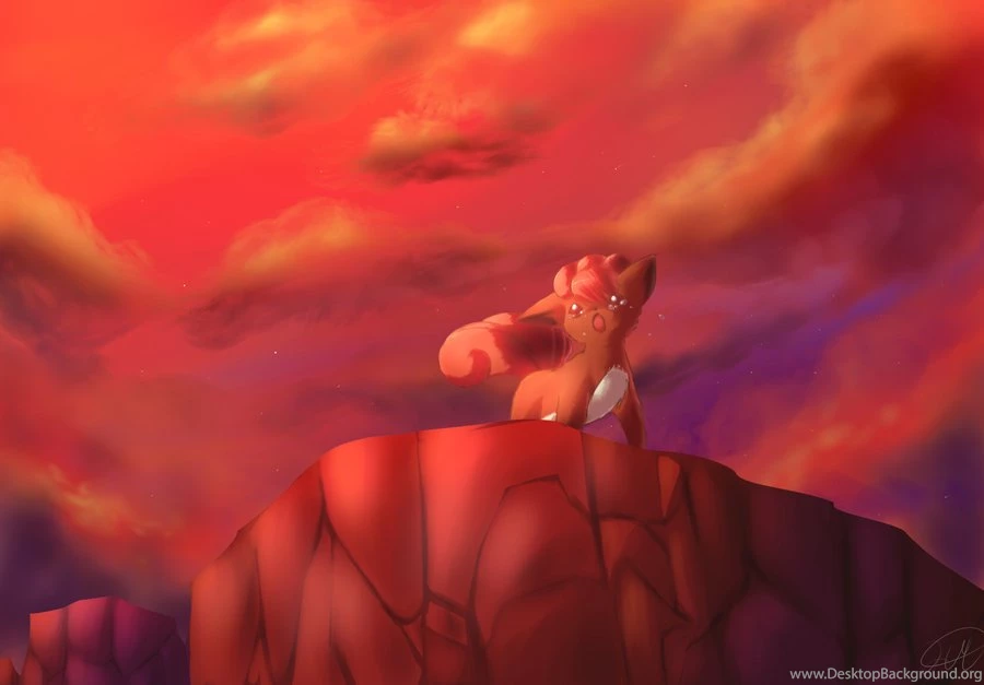 Vulpix's Sunet By Liongr On DeviantArt