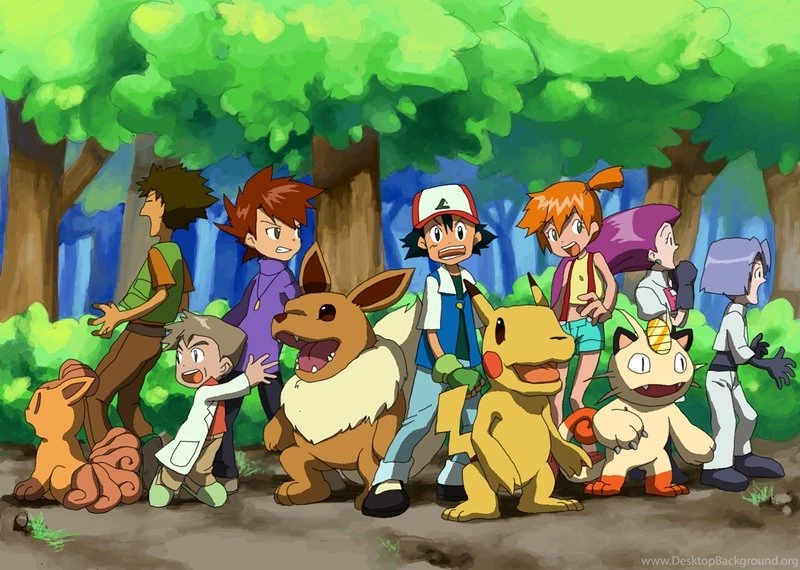 Pokemon Digimon Vulpix Eevee Crossovers Meowth 1096x782 Wallpapers ...
