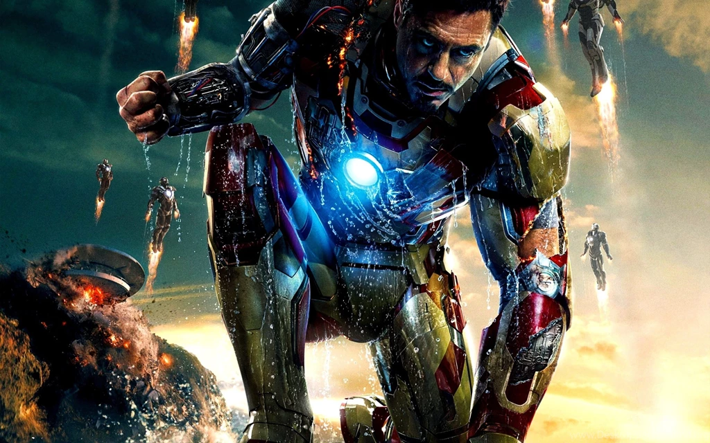 2560x1600 Tony Stark, Iron Man 3, Tony Stark, Explosion, Iron Man ...
