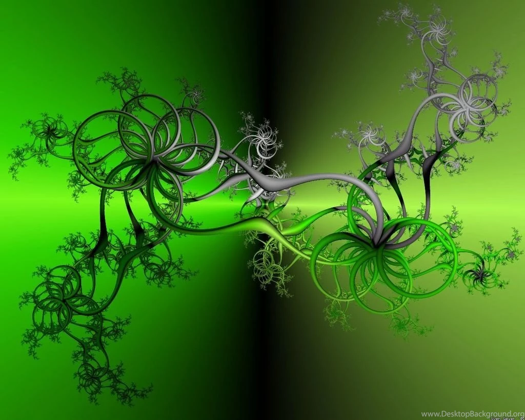 Green Abstract Wallpapers Designs