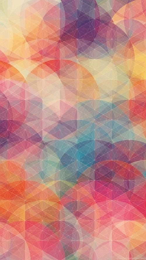 Simple Geometric Circles iPhone 5 Wallpapers (500x888)