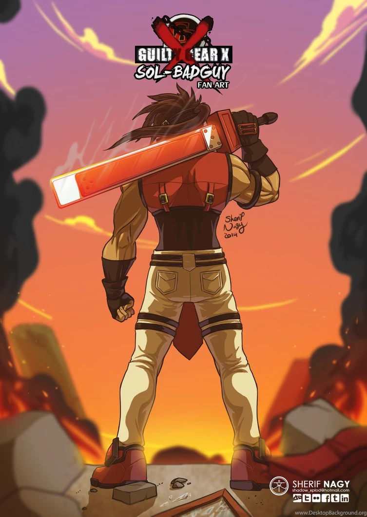 Sol Badguy By SherifNagy On DeviantArt