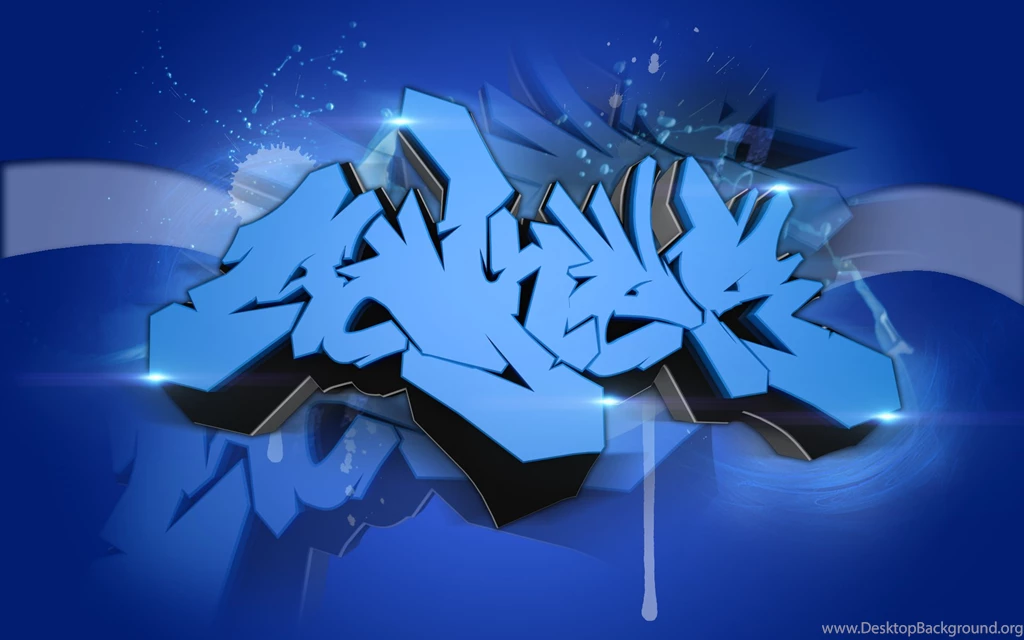 Graffiti Blue BG By Leonex7 On DeviantArt