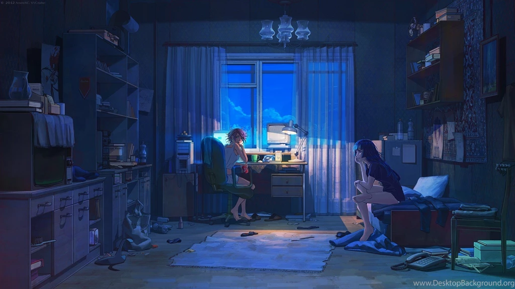 Anime Girlo Geek Wallpapers HD Free Download