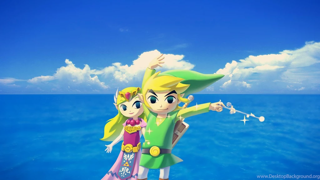 DeviantArt: More Like Wind Waker HD Link And Zelda Wallpapers By ...