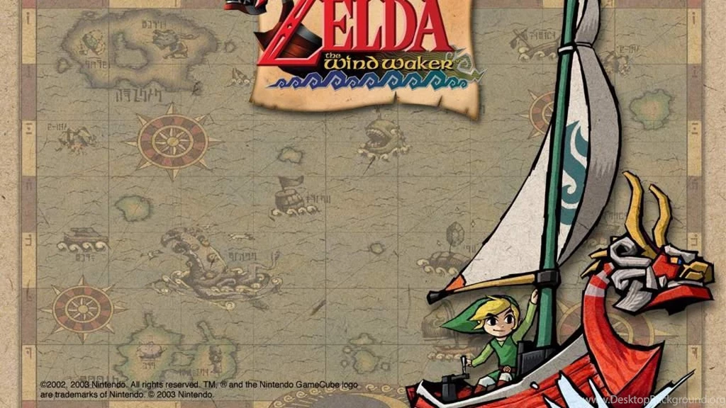 Wind Waker Map Backgrounds Wallpapers (