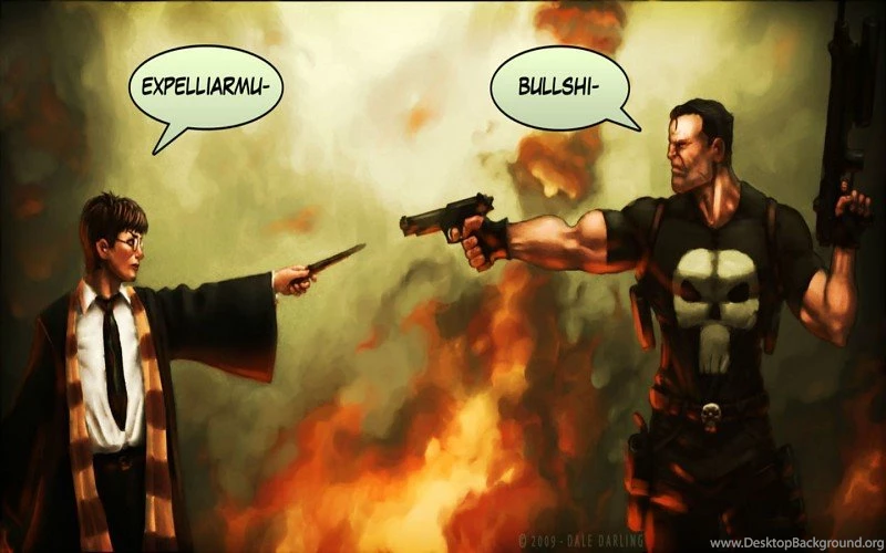 THE PUNISHER Marvel Harry Potter Free Desktop Backgrounds And ...