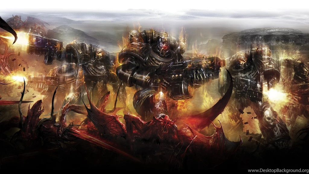 Warhammer 40000, Space Marines, Demon, Legion Of The Damned ...